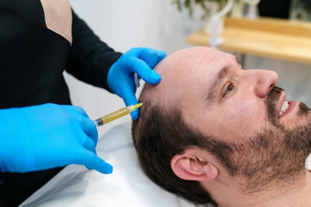 Innovative PRP Scalp Treatment to Promote Hair Growth in Men